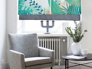 北歐ins風(fēng) 麋鹿綠葉裝飾畫門簾——紡織藝術(shù)的清新模板